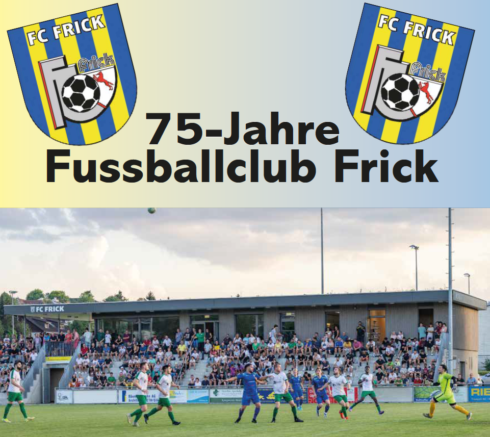 Jubiläums Buch  75-Jahre FC Frick